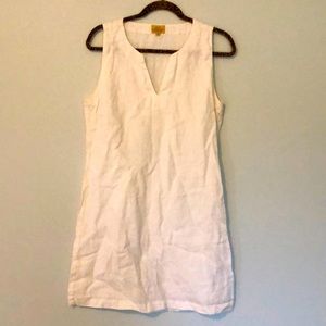 White Linen Dress • Roberta Roller Rabbit